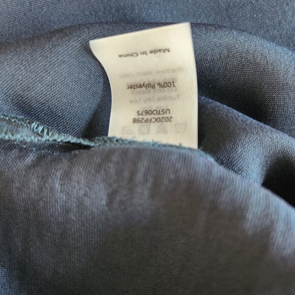 NWT Universal Standard Alice Satin Boatneck Top - Deep Sea - Picture 10 of 15